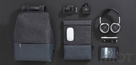 Рюкзак Xiaomi Runmi 90 Ninetygo Urban Simple Shoulder Bag Dark Grey